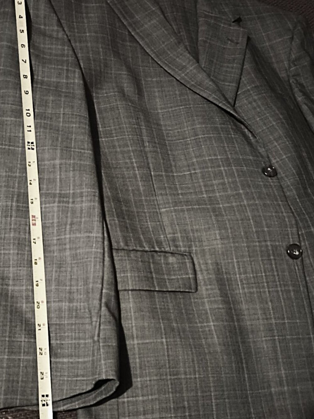 Society Brand Men Light Gray 2 Piece Suit  44R - Picture 15 of 16